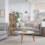 Bright, freshly painted living space showing how professional painting improves indoor air quality by creating a cleaner, healthier home environment.